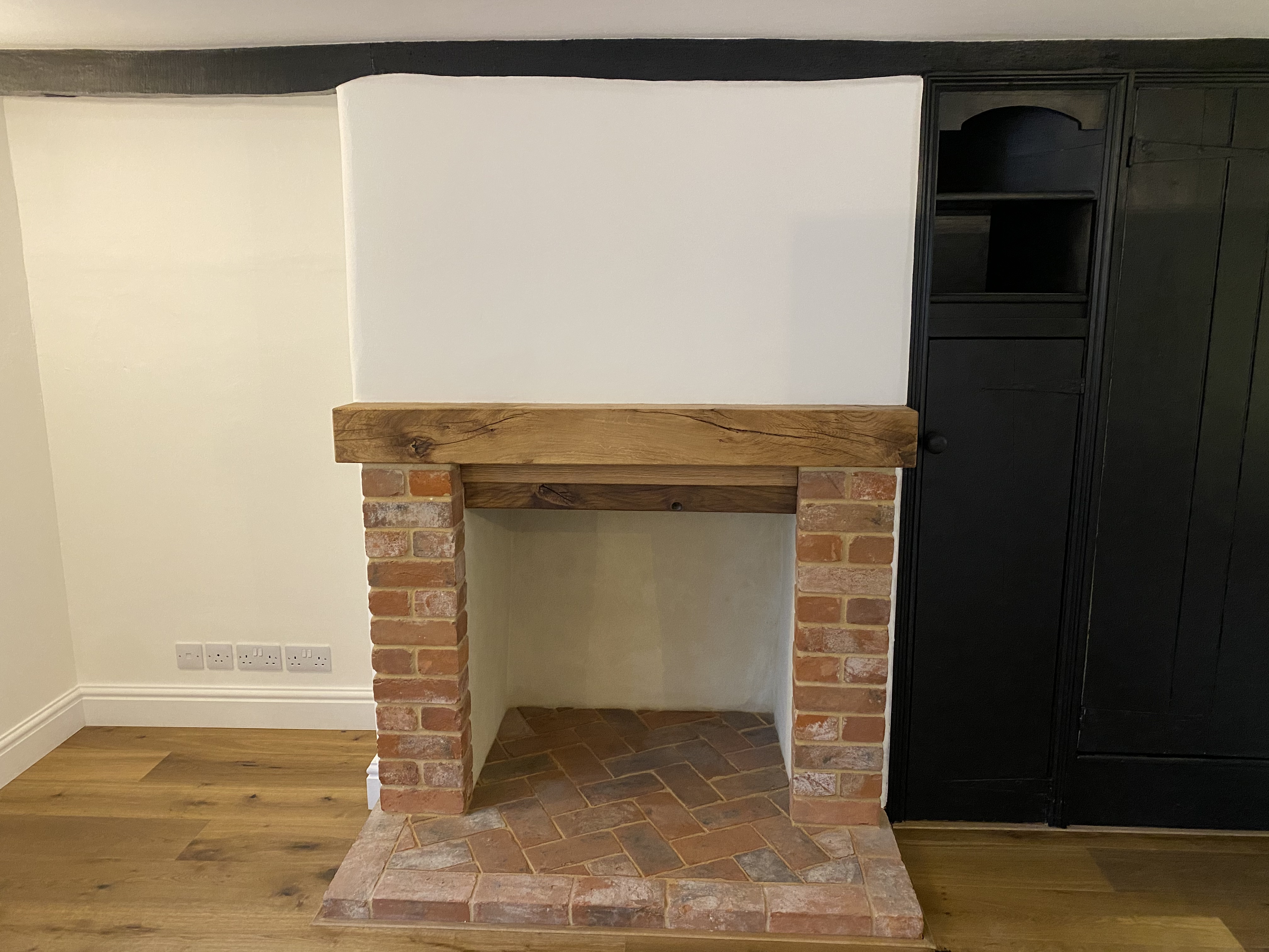Property renovation project - fireplace repair
