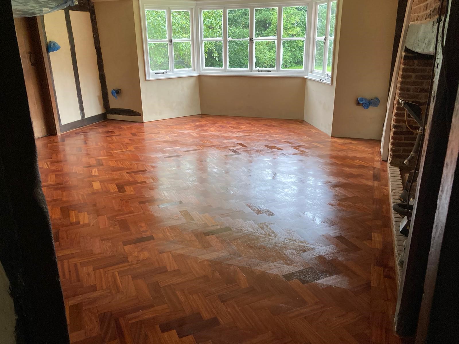 Listed Building Renovation Project - Parquet floor repair and refinish